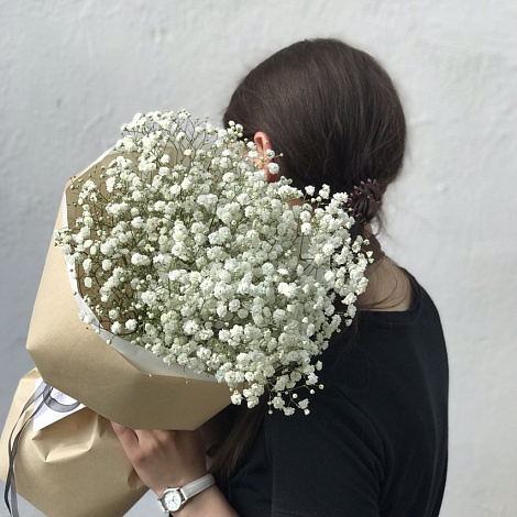 Букет из гипсофилы