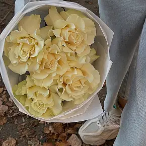 Букет из 5 французских роз 