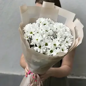 Букет из 7 кустовых хризантем